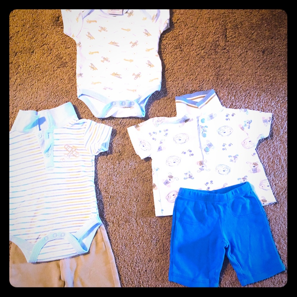 Newborn Baby boy lot (6pcs)
